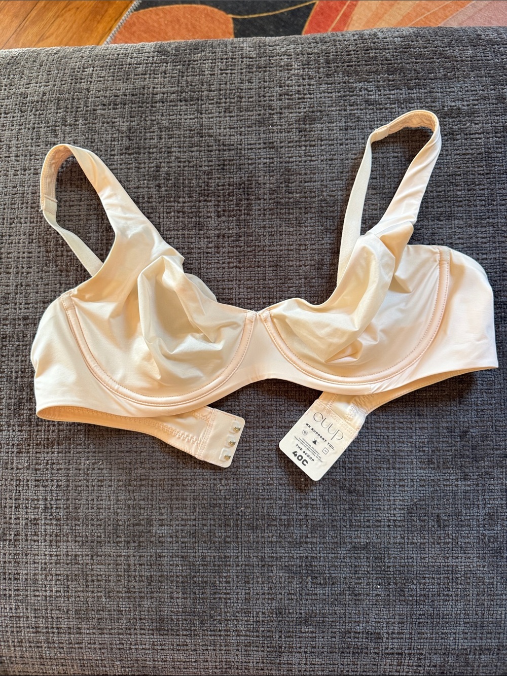 CUUP The Scoop Underwire Bra in Nude